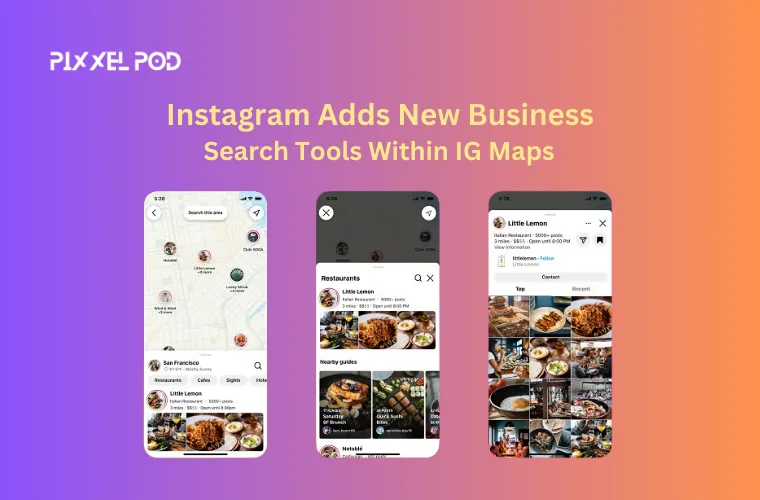 Instagram Adds New Business Search Tools Within IG Maps