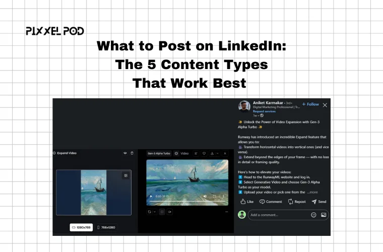 What to Post on LinkedIn The 5 Content Types That Work Best